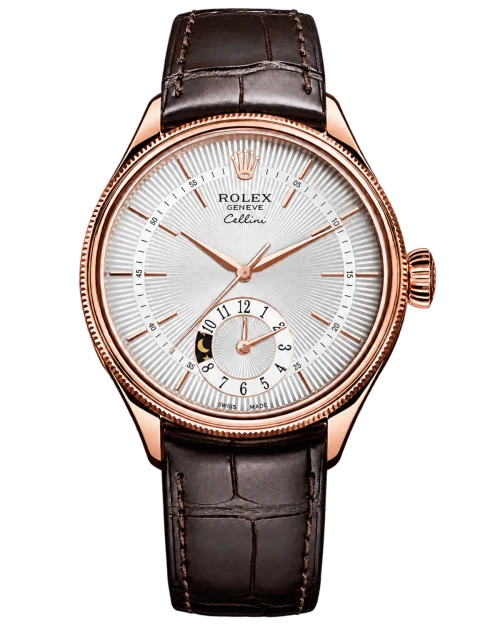 Реплика часов Rolex Cellini Dual Time 50525-0008 — фото товара LuxuryWatch