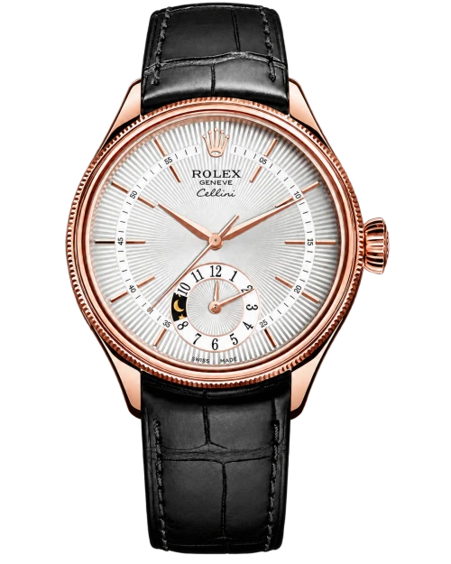 Реплика часов Rolex Cellini Dual Time 50525-0009 — фото товара LuxuryWatch