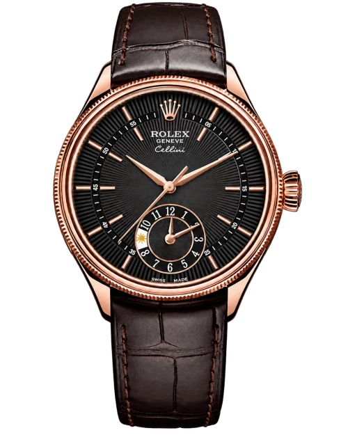 Реплика часов Rolex Cellini Dual Time 50525-0010 — фото товара LuxuryWatch