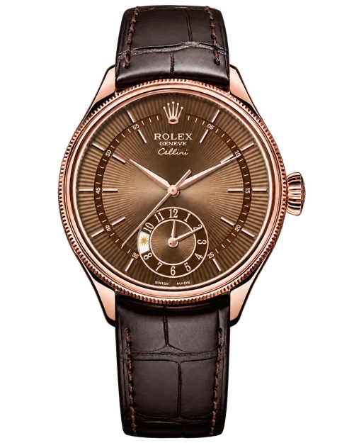 Реплика часов Rolex Cellini Dual Time 50525-0015 — фото товара LuxuryWatch