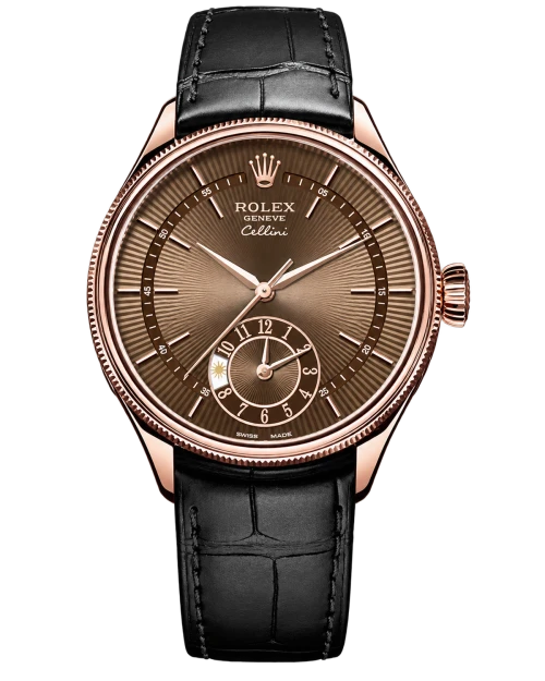Реплика часов Rolex Cellini Dual Time 50525-0016 — фото товара LuxuryWatch