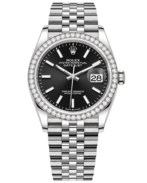 Реплика часов Rolex Datejust 126284RBR-0007 — фото товара LuxuryWatch