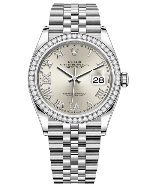 Реплика часов Rolex Datejust 126284RBR-0021 — фото товара LuxuryWatch