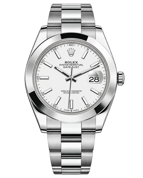 Реплика часов Rolex Datejust 126300-0005 — фото товара LuxuryWatch