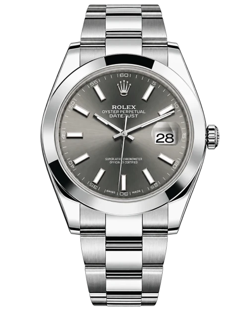 Реплика часов Rolex Datejust 126300-0007 — фото товара LuxuryWatch
