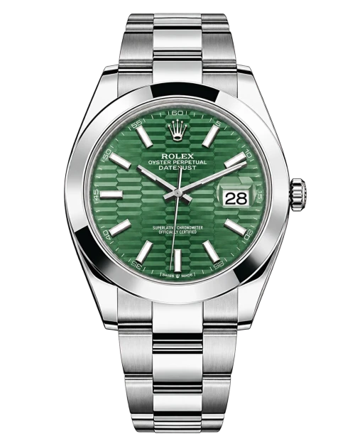 Реплика часов Rolex Datejust 126300-0021 — фото товара LuxuryWatch