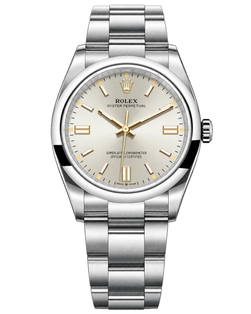 Реплика часов Rolex Oyster Perpetual 126000-0001 — фото товара LuxuryWatch