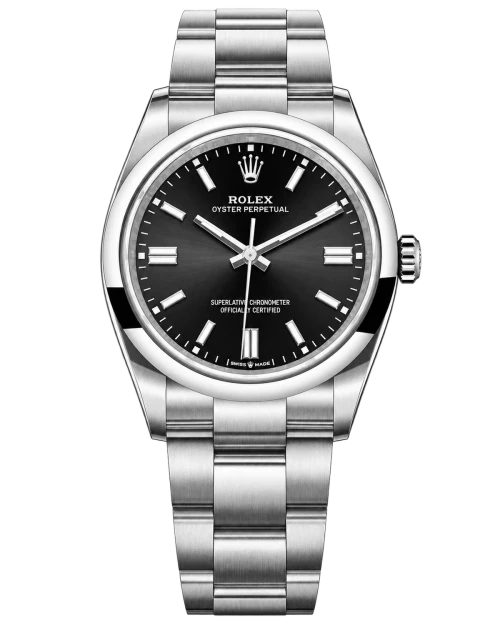 Реплика часов Rolex Oyster Perpetual 126000-0002 — фото товара LuxuryWatch