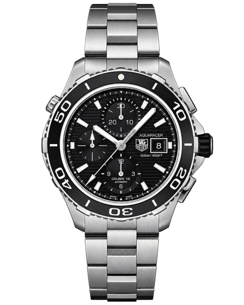 Реплика часов TAG Heuer Aquaracer Chronograph CAK2110.BA0833 — фото товара LuxuryWatch