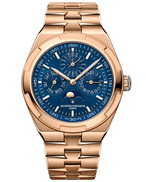 Реплика часов Vacheron Constantin Overseas Perpetual Calendar 4300V/120R-B509 — фото товара LuxuryWatch