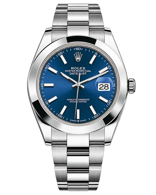 Реплика часов Rolex Datejust 126300-0001 — фото товара LuxuryWatch