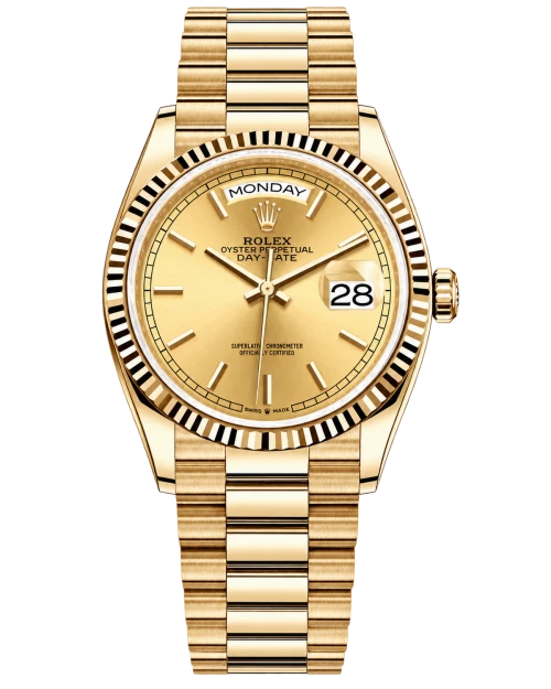 Реплика часов Rolex Day-Date Ladies 128238-0045 — фото товара LuxuryWatch