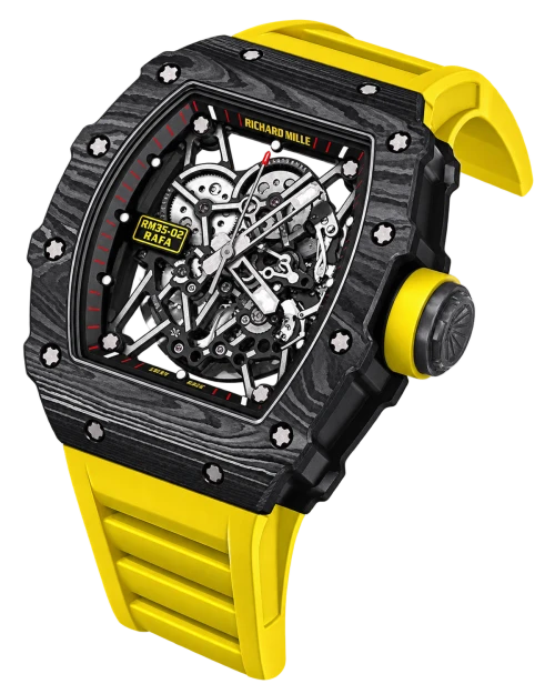 Реплика часов Richard Mille RM 35-02 Rafael Nadal Yellow — фото товара LuxuryWatch