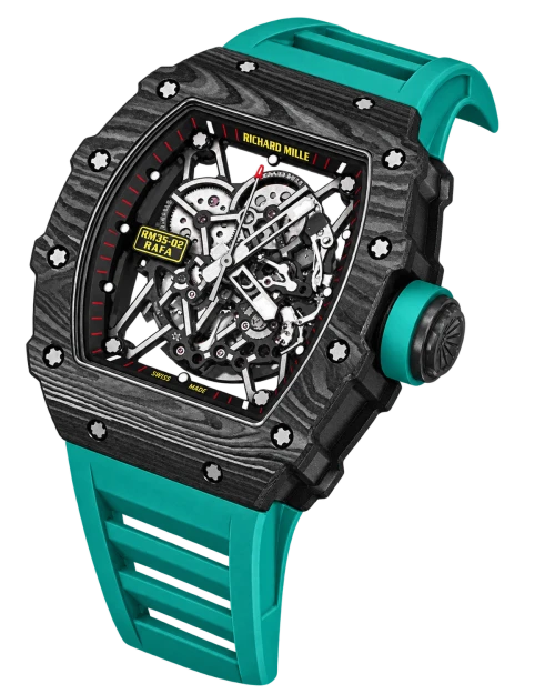 Реплика часов Richard Mille RM 35-02 Rafael Nadal Green — фото товара LuxuryWatch