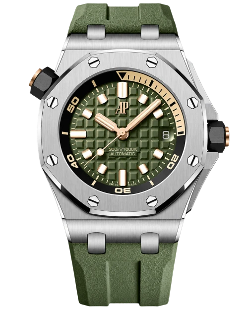 Реплика часов Audemars Piguet Royal Oak Offshore Diver 15720ST.OO.A052CA.01 — фото товара LuxuryWatch