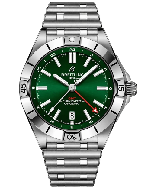 Реплика часов Breitling Chronomat GMT A32398101L1A1 — фото товара LuxuryWatch
