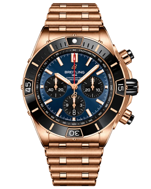 Реплика часов Breitling Super Chronomat RB01362A1C1R1 — фото товара LuxuryWatch