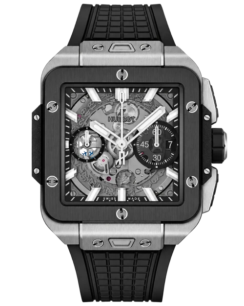 Реплика часов Hublot Square Bang Unico 821.NM.0170.RX — фото товара LuxuryWatch