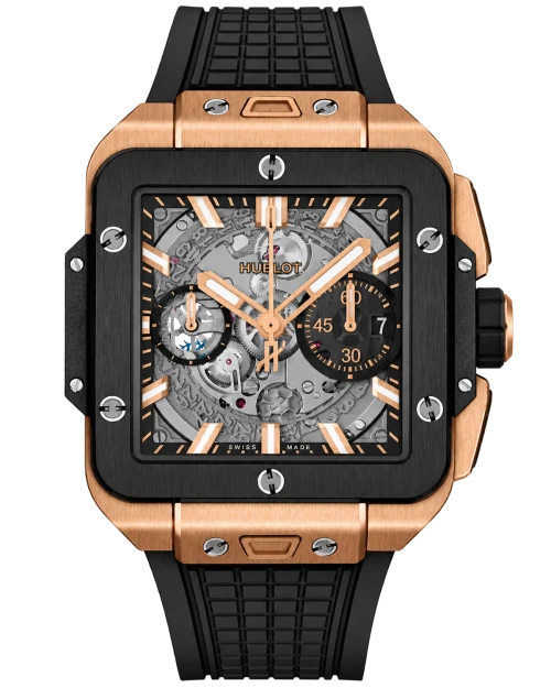 Реплика часов Hublot Square Bang Unico 821.OM.0180.RX — фото товара LuxuryWatch