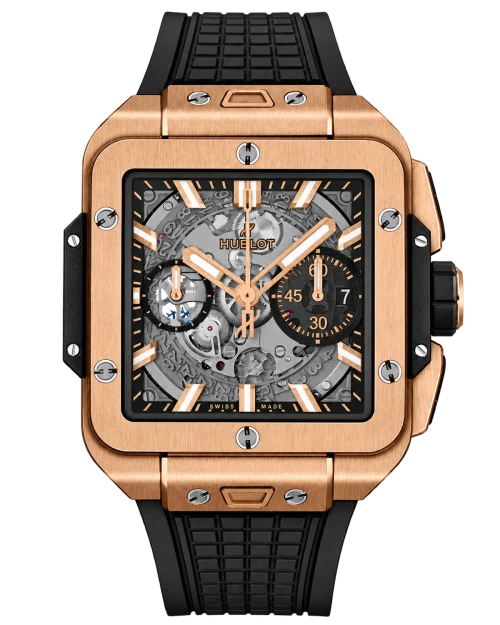 Реплика часов Hublot Square Bang Unico 821.OX.0180.RX — фото товара LuxuryWatch