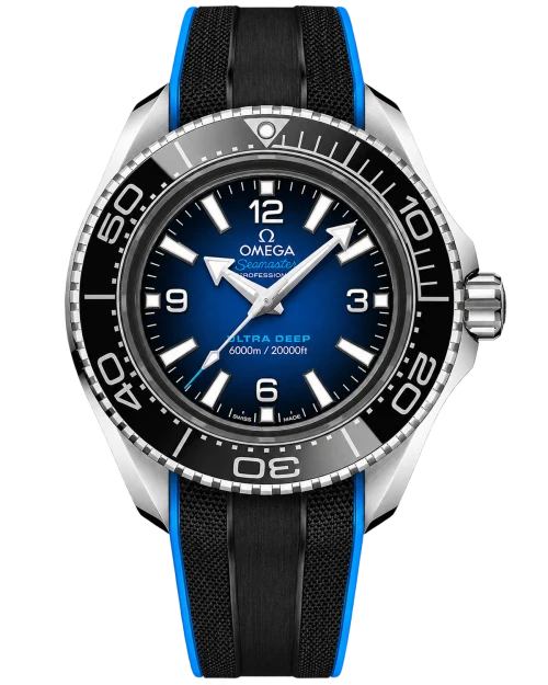 Реплика часов Omega Seamaster Planet Ocean 6000M Ultra Deep 215.32.46.21.03.001 — фото товара LuxuryWatch