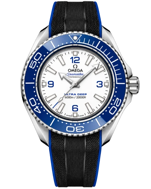 Реплика часов Omega Seamaster Planet Ocean 6000M Ultra Deep 215.32.46.21.04.001 — фото товара LuxuryWatch