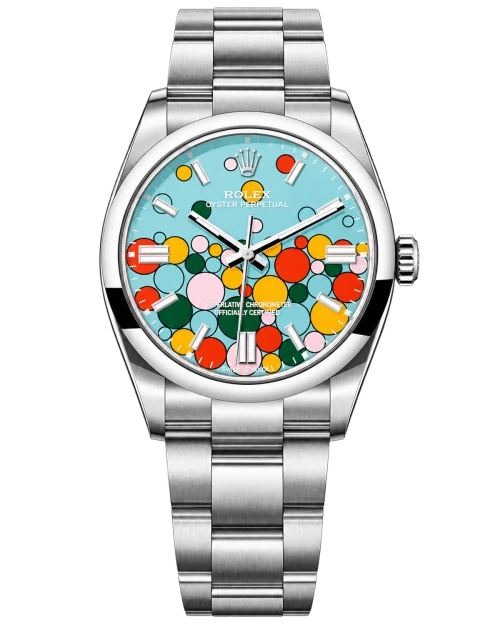 Реплика часов Rolex Oyster Perpetual 126000-0009 — фото товара LuxuryWatch