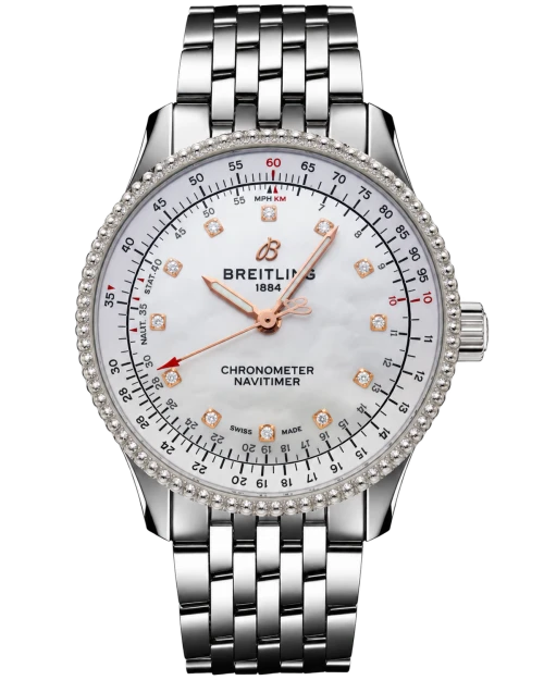Реплика часов Breitling Navitimer Automatic A17395211A1A1 — фото товара LuxuryWatch