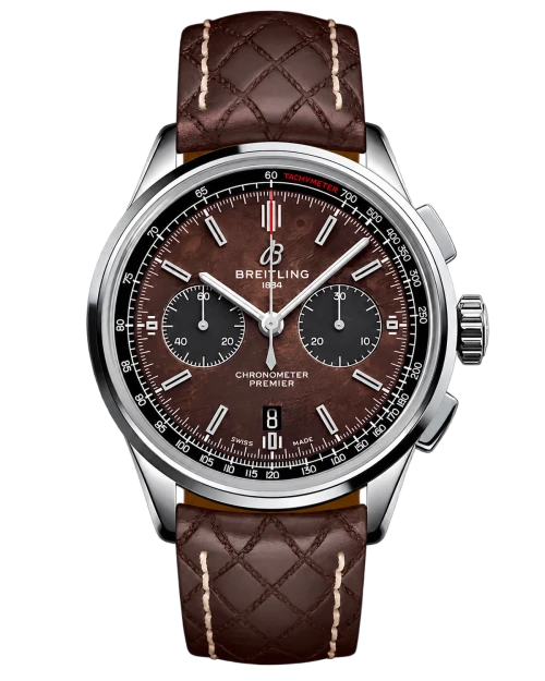 Реплика часов Breitling Premier B01 Chronograph AB01181A1Q1X2 — фото товара LuxuryWatch