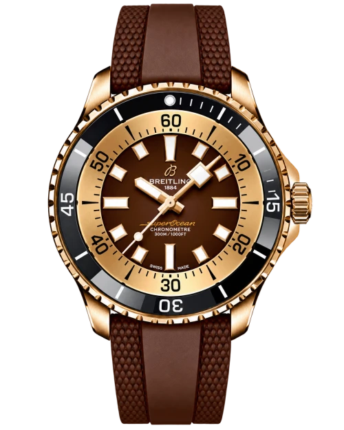 Реплика часов Breitling Superocean Automatic Bronze N17376201Q1S1 — фото товара LuxuryWatch
