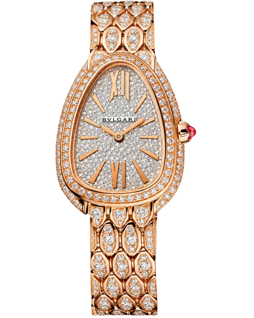 Реплика часов Bvlgari Serpenti Seduttori 103160 — фото товара LuxuryWatch