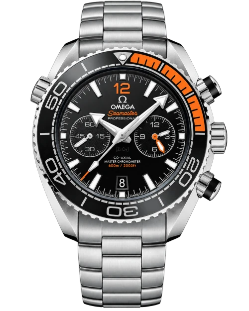 Реплика часов Omega Seamaster Planet Ocean 600m Co‑Axial Master Chronometer Chronograph 215.30.46.51.01.002 — фото товара LuxuryWatch