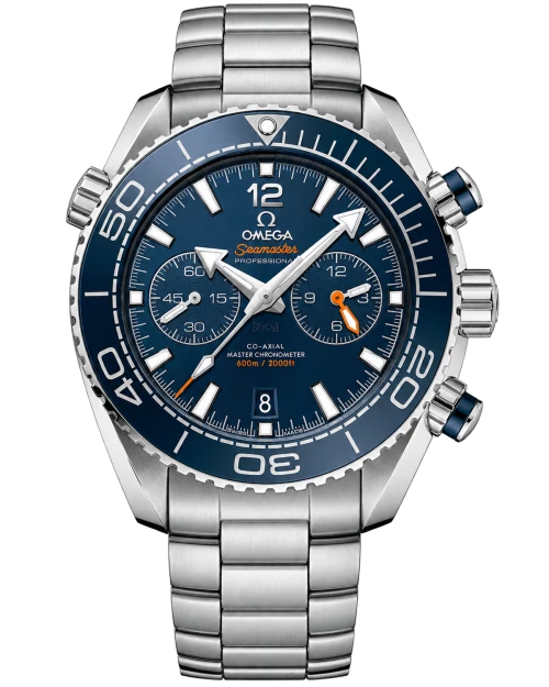 Реплика часов Omega Seamaster Planet Ocean 600m Co‑Axial Master Chronometer Chronograph 215.30.46.51.03.001 — фото товара LuxuryWatch
