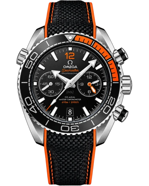 Реплика часов Omega Seamaster Planet Ocean 600m Co‑Axial Master Chronometer Chronograph 215.32.46.51.01.001 — фото товара LuxuryWatch