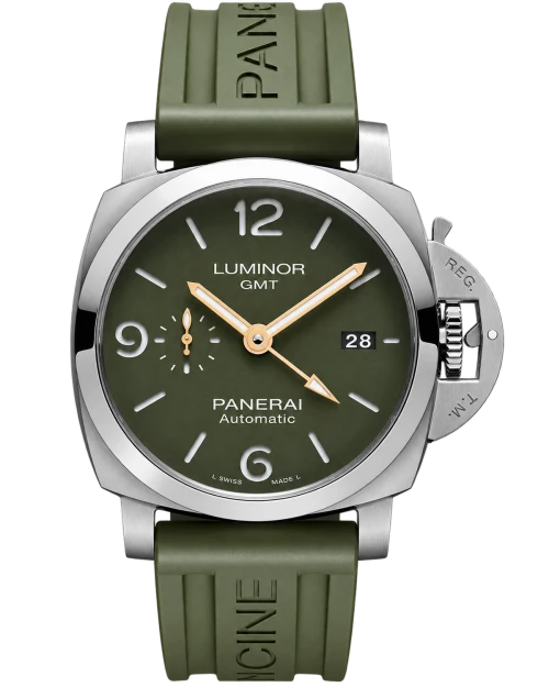 Реплика часов Panerai Luminor 1950 3 Days GMT Automatic PAM01056 — фото товара LuxuryWatch