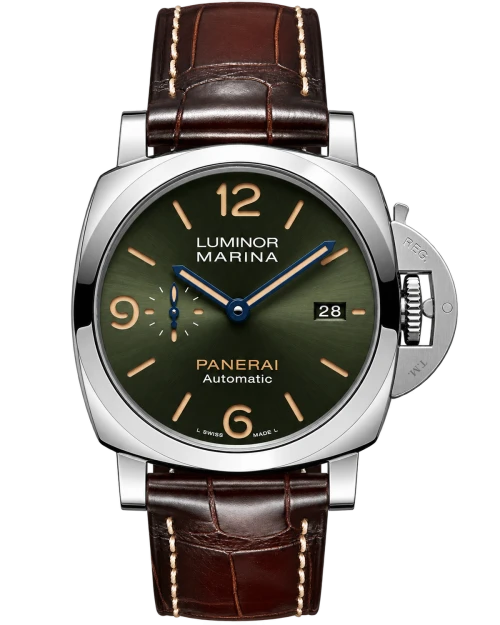 Реплика часов Panerai Luminor 1950 Marina 3 Days Automatic Platinumtech PAM01116 — фото товара LuxuryWatch