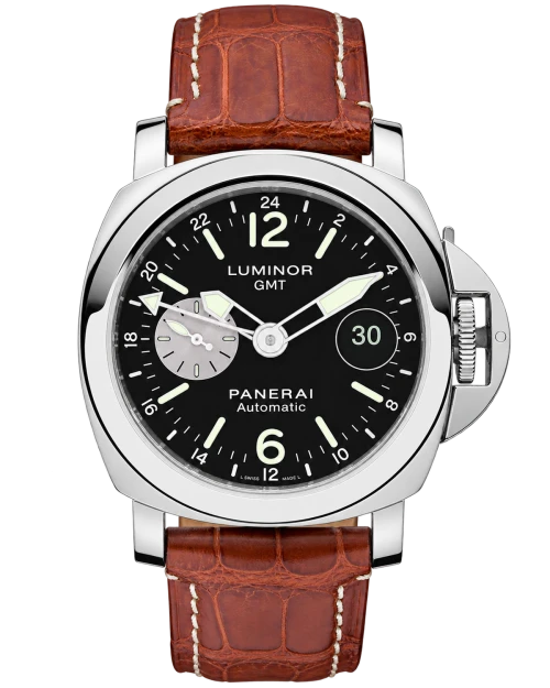 Реплика часов Panerai Luminor GMT Automatic Acciaio PAM00088 — фото товара LuxuryWatch