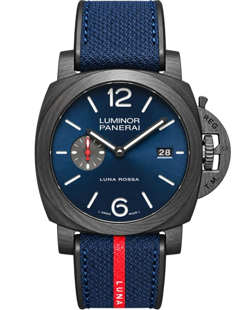 Реплика часов Panerai Luminor Marina Carbotech™ Luna Rossa PAM01529 — фото товара LuxuryWatch