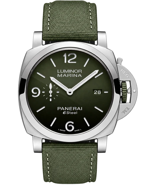 Реплика часов Panerai Luminor Marina Verde Smeraldo PAM01356 — фото товара LuxuryWatch