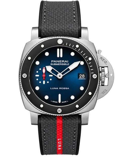 Реплика часов Panerai Submersible Luna Rossa PAM01565 — фото товара LuxuryWatch
