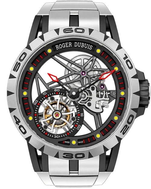 Реплика часов Roger Dubuis Excalibur Spider Skeleton Flying Tourbillon RDDBEX0549 — фото товара LuxuryWatch