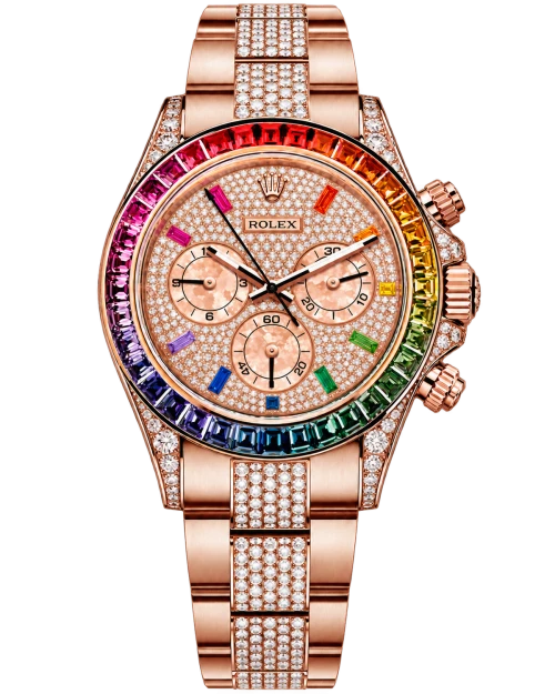 Реплика часов Rolex Cosmograph Daytona Rainbow 116595RBOW-0002 — фото товара LuxuryWatch