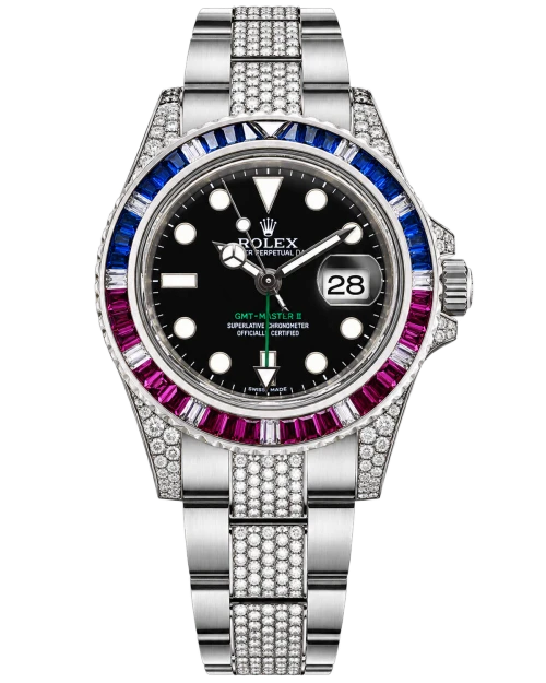Реплика часов Rolex GMT Master II 116759SARU — фото товара LuxuryWatch