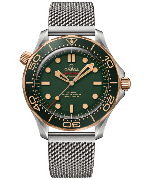 Реплика часов Omega Seamaster Diver 300 Co-Axial Master Chronometer 210.90.42.20.10.001 — фото товара LuxuryWatch