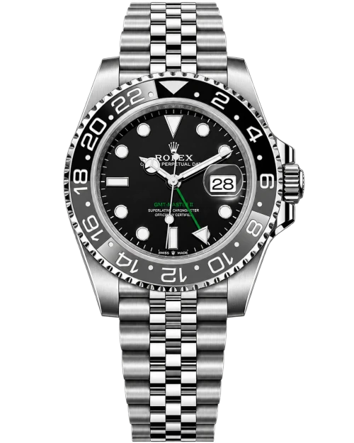 Реплика часов Rolex GMT Master II 126710GRNR-0003 — фото товара LuxuryWatch