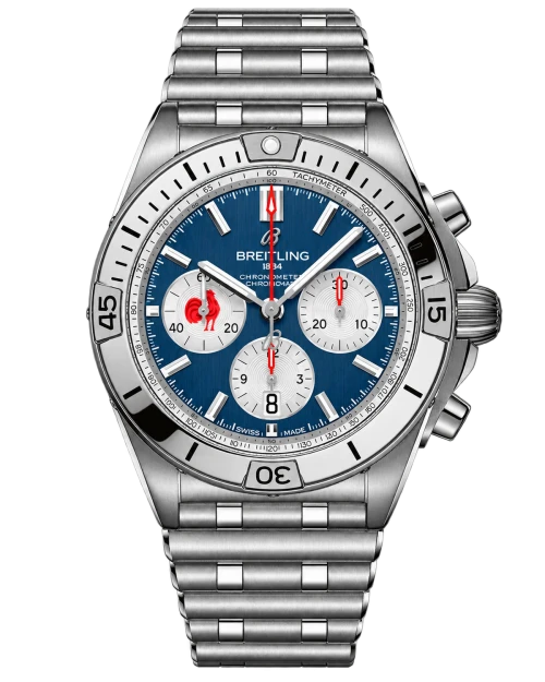 Реплика часов Breitling Chronomat B01 Six Nations France AB0134A81C1A1 — фото товара LuxuryWatch