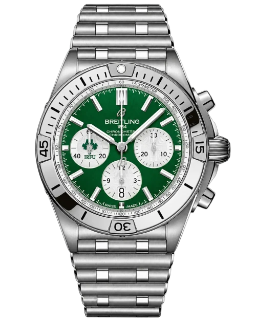 Реплика часов Breitling Chronomat B01 Six Nations Ireland AB0134A91L1A1 — фото товара LuxuryWatch