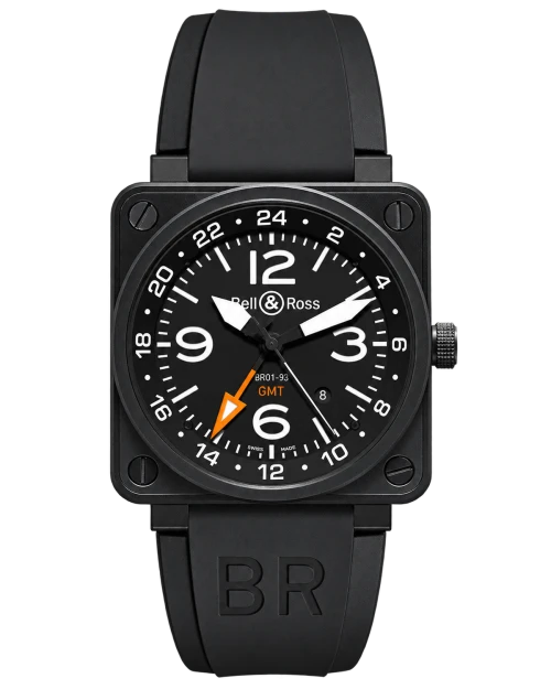 Реплика часов Bell & Ross Instruments BR0193-GMT — фото товара LuxuryWatch