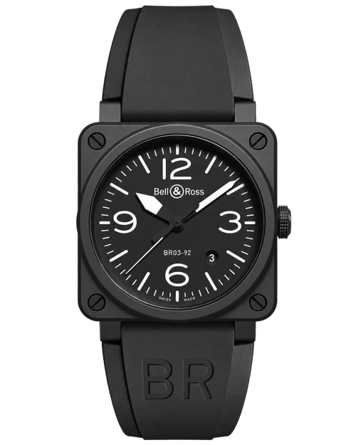 Реплика часов Bell & Ross Instruments BR0392-BL-CE — фото товара LuxuryWatch