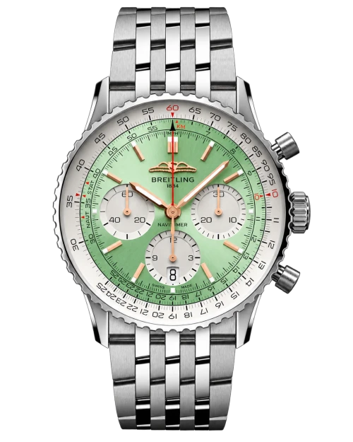 Реплика часов Breitling Navitimer B01 AB0139211L1A1 — фото товара LuxuryWatch